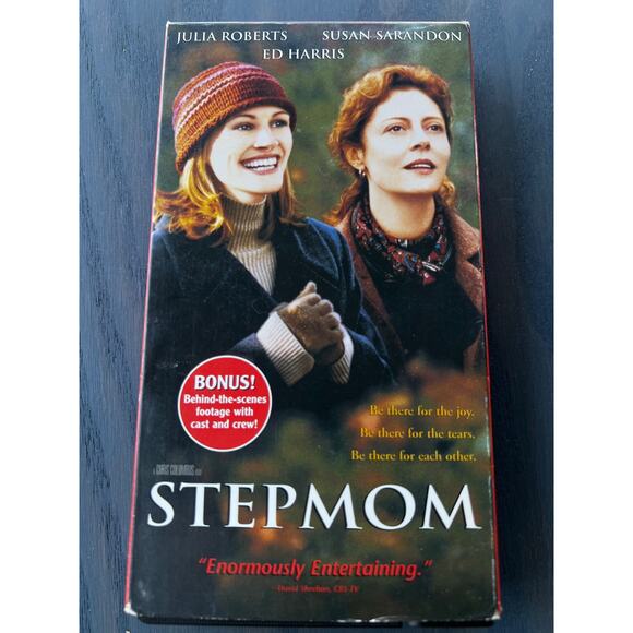 Stepmom Julia Roberts Drama Movie Vintage 1998 VHS Tape Pre-Loved - Picture 1 of 4